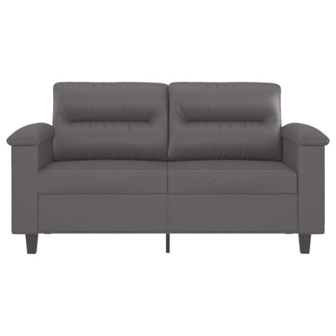 2-osobowa sofa, szary, 120 cm, sztuczna skóra  Lumarko!