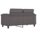 2-osobowa sofa, szary, 120 cm, sztuczna skóra  Lumarko!