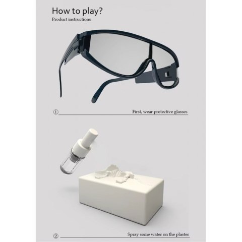 Wykopalisko "Mały Archeolog" 6 Szkieletów Dinozaurów  Lumarko!