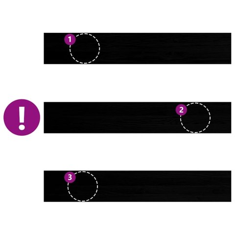 Parapety 2 szt., ciemnobrązowy, 120x20x2 cm, lite drewno dębowe  Lumarko!