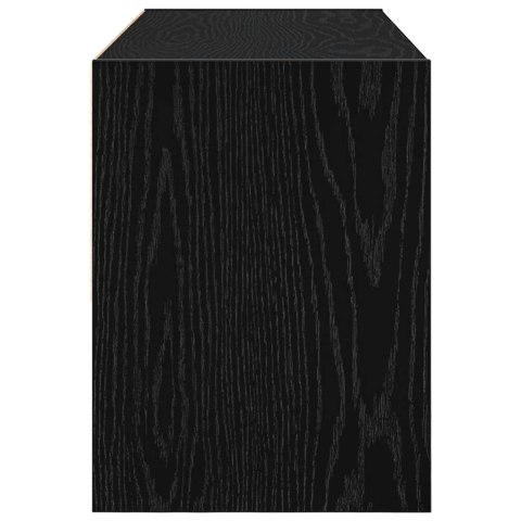 Stojak na buty, sztaplowany, czarny, 89,5x30x40 cm  Lumarko!