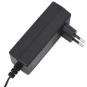 Rozkładany fotel masujący, elektryczny, żółty, aksamit  Lumarko!