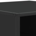 Stolik kawowy, czarny, 80x80x30 cm, materiał drewnopochodny  Lumarko!