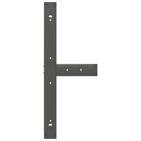 Nogi do stołu jadalnego, 2 pcs., antracyt, 100x35x(72-73) cm  Lumarko!