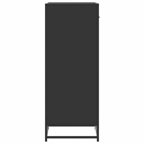 Stojak na buty, czarny, 48x38x97,5 cm, materiał drewnopochodny  Lumarko!