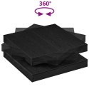 Stolik kawowy obrotowy 360 stopni czarny dąb 90x90x34,5 cm  Lumarko!