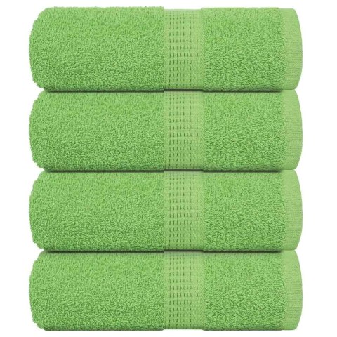 Ręczniczki, 4 szt, zielone, 30x30 cm, 360 g/m2, bawełna 100%  Lumarko!