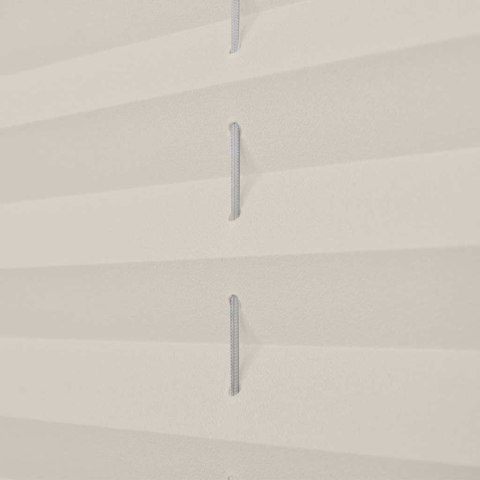 Roleta plisowana, kremowa (110x150cm)  Lumarko!