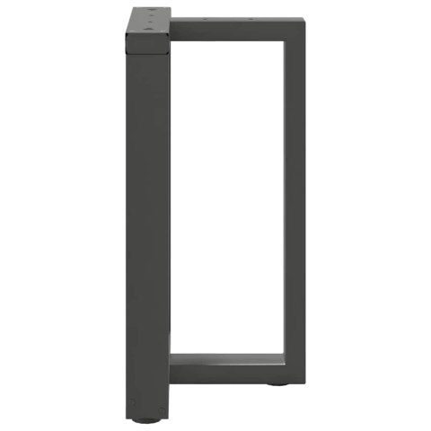 Nogi do stołu jadalnego, 2 pcs., antracyt, 60x35x(72-73) cm  Lumarko!