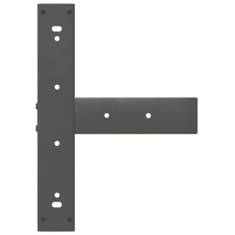 Nogi do stołu jadalnego, 2 pcs., antracyt, 60x35x(72-73) cm  Lumarko!