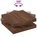 Stolik kawowy obrotowy 360 stopni Brązowy dąb 90x90x34,5 cm  Lumarko!