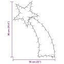 Świąteczne lampki spadająca gwiazda sylwetka, 115 LED  Lumarko!