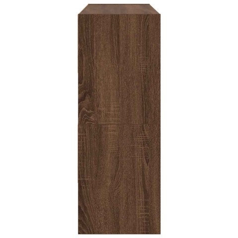 Stojaki na buty 2 szt., sztaplowany, brązowy dąb, 89,5x30x40 cm  Lumarko!