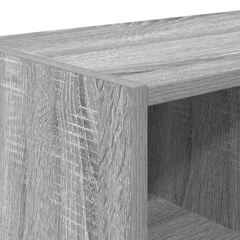 Stojaki na buty 2 szt., sztaplowany, szary dąb, 89,5x30x40 cm  Lumarko!