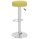 Stołki barowe, 2 szt., zielone, tapicerowane tkaniną  Lumarko!