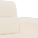 3-osobowa sofa, beżowy, 180 cm, tapicerowana mikrofibrą  Lumarko!