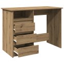 Biurko Artisan Oak 102x50x75 cm Drewno klejone  Lumarko!