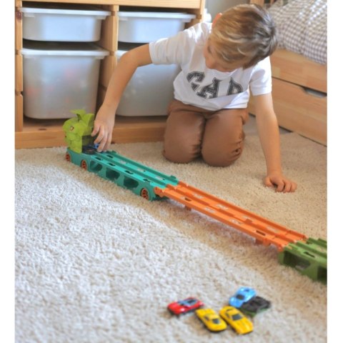 Zabawkowa Ciężarówka Dinozaur Tor 2,1 m dla Samochodzików Lumarko!