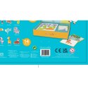 CLASSIC WORLD Układanka Magnetyczna Zwierzęta Tablica Klocki Puzzle Pamięć 60 el. Lumarko!
