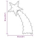 Świąteczne lampki spadająca gwiazda sylwetka, 115 LED  Lumarko!