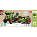  Traktor Na Pedały Z Łyżką I Przyczepką 1040am Zielony Claas Arion 430 T Lumarko!