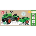 FALK Traktorek X Tractor Zielony z Przyczepką Klakson od 2 Lat Lumarko!