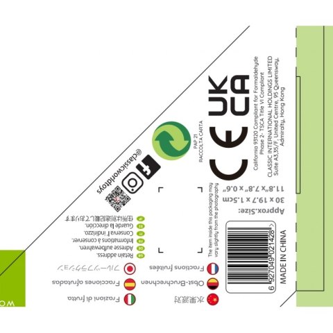 CLASSIC WORLD Zestaw do Krojenia Owoców 23 el. Lumarko!