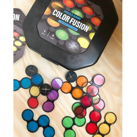 WOOPIE Gra "Ułóż Wzór" Trening Mózgu Nauka Mieszania Kolorów Lumarko!