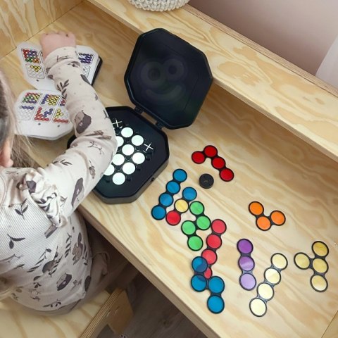 WOOPIE Gra "Ułóż Wzór" Trening Mózgu Nauka Mieszania Kolorów Lumarko!