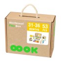 TOOKY TOY Box Pudełko XXL Montessori Edukacyjne 7w1 Sensoryczne 31-36 Mies. Lek Lumarko!