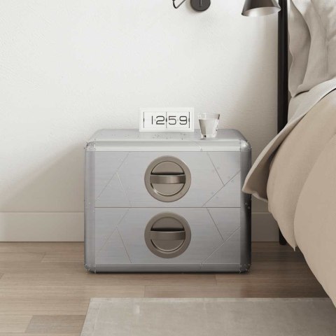  Stolik Aviator w lotniczym stylu vintage, z 2 szufladami Lumarko!