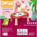 WOOPIE Tablica do Rysowania z Grą Planszową Dinozaur Lumarko!