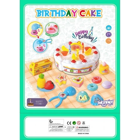 WOOPIE Tort Urodzinowy i Owoce do Krojenia ze Słodkościami Lumarko!