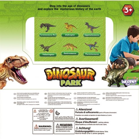 Zestaw Park Dinozaurów Figurki + Mata i Akcesoria 23 el. Lek Lumarko!
