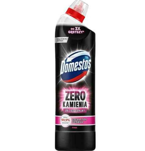 Domestos Zero Kamienia Żel Do Toalet Pink Różowy 750ml..