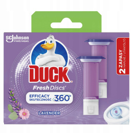 Duck Fresh Dick Zapas Krążek Żelowy do Wc 2x36ml Lavender..