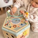 TOOKY TOY Interaktywny Drewniany Sześciokąt Montessori Otwierane Pudełko  Lumarko!