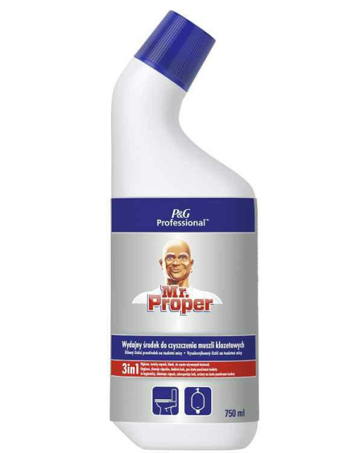 Mr.Proper 750ml 3w1 Żel Do Wc Toalet