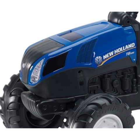 FALK Traktor na Pedały New Holland Duży z Przyczepką od 3 lat  Lumarko!