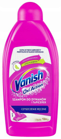 Vanish Oxi Action Szampon Do Dywanów i Tapicerek Cytrynowy 500ml..