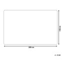 Koc CHAAB 150 x 200 cm Złamana biel Lumarko!