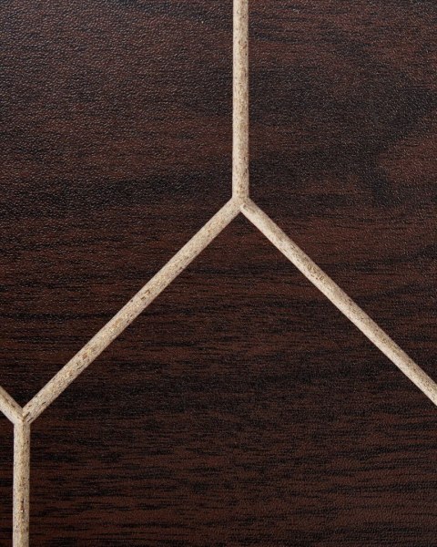 Konsola MALSALA Ciemnobrązowy