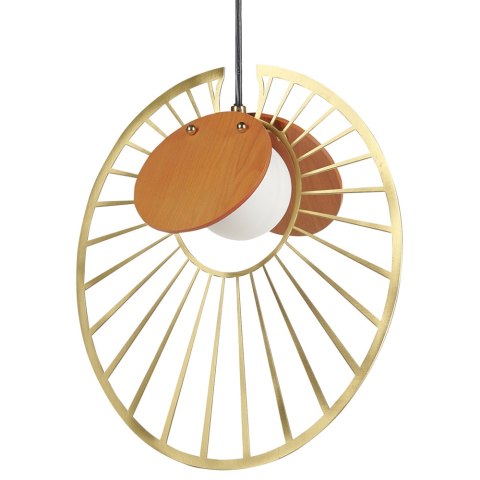 Lampa wisząca BARGO Metal Złoty Lumarko!