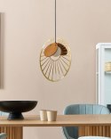 Lampa wisząca BARGO Metal Złoty Lumarko!