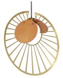 Lampa wisząca BARGO Metal Złoty Lumarko!