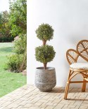 Sztuczna roślina doniczkowa 92 cm BUXUS BALL TREE Lumarko!