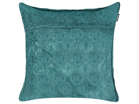 Zestaw 2 poduszek dekoracyjnych VERPIS Bawełna 50 x 50 cm Lazurowy Jednolity