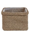 Zestaw 3 doniczek RIVULINE Plecionka 23/27/30 cm Naturalny Lumarko!