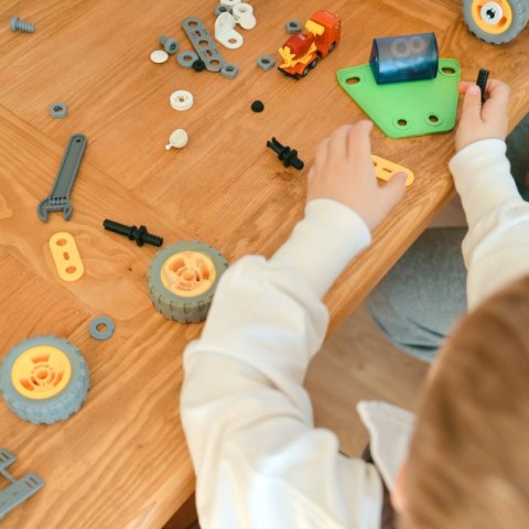 WOOPIE Zestaw Klocki Konstrukcyjne Pojazdy STEM 163 el.  Lumarko!