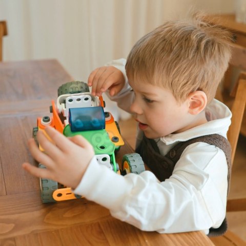 WOOPIE Zestaw Klocki Konstrukcyjne Pojazdy STEM 163 el.  Lumarko!